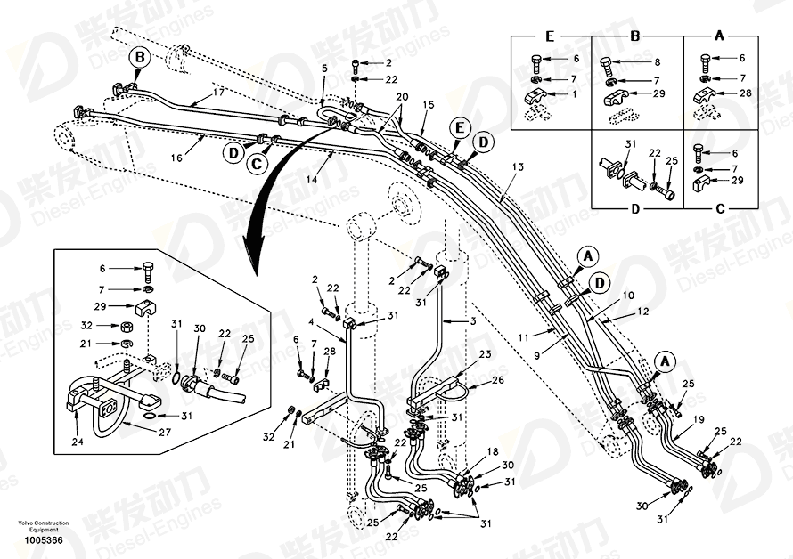 沃尔沃 螺栓 SA9016-11411 图纸