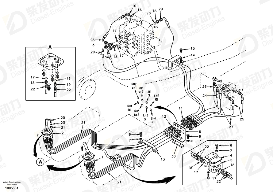 沃尔沃 螺栓 SA9011-11004 图纸