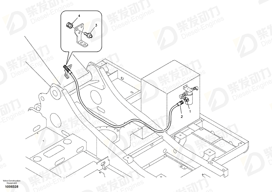 沃尔沃 连接器 SA9416-11041 图纸