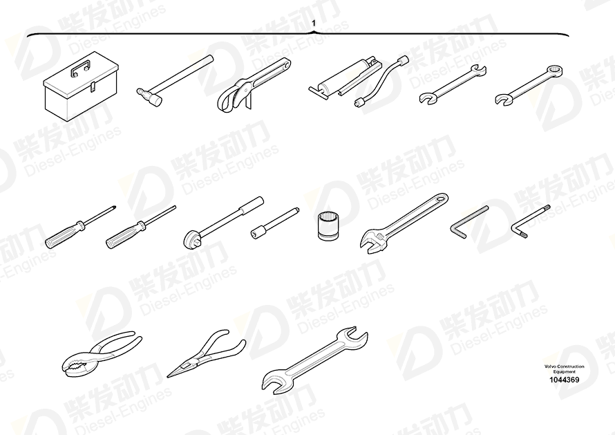 沃尔沃  14549544 图纸