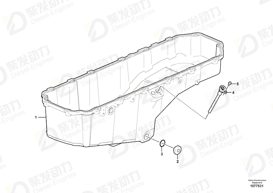 沃尔沃 油底壳 17435289 图纸