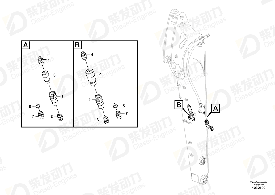 沃尔沃 连接器 SA9412-31080 图纸