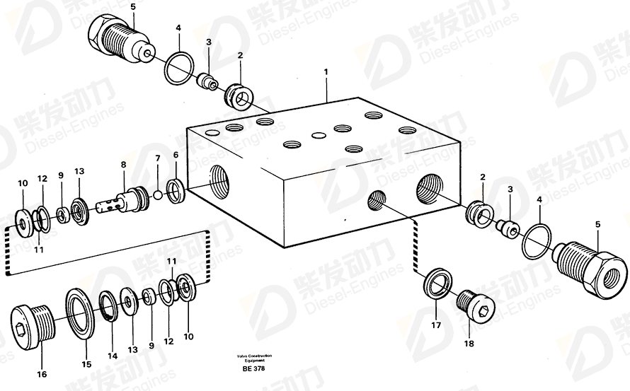 沃尔沃 定位器 11999442 图纸