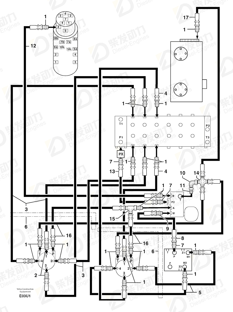 沃尔沃  4193088 图纸