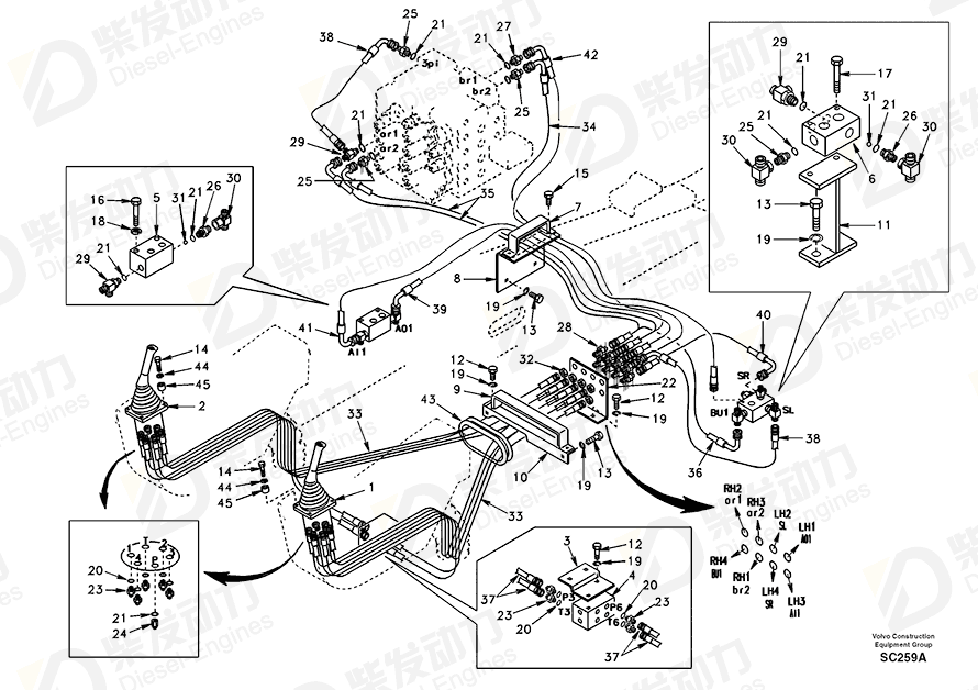 沃尔沃 螺栓 SA9011-21012 图纸