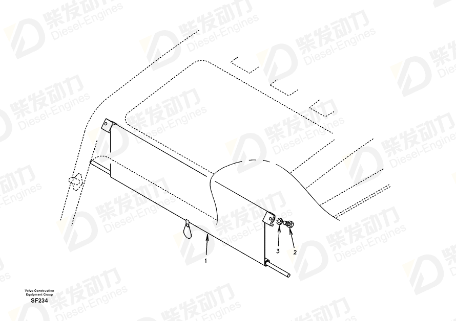沃尔沃 垫片 SA9742-10040 图纸 沃尔沃 垫片 SA9742-10040 图纸