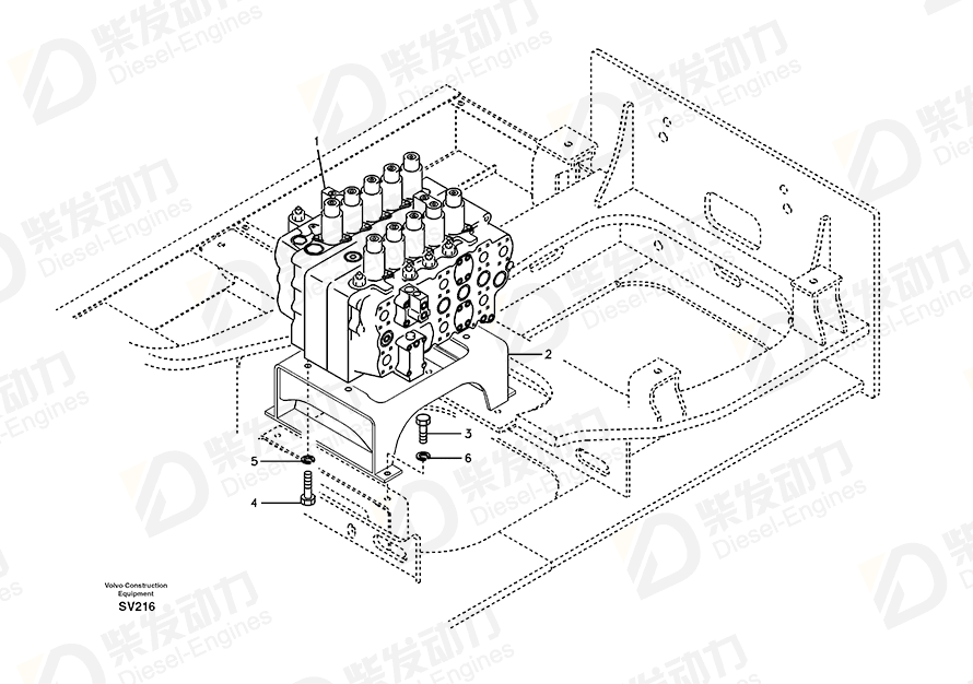 沃尔沃 螺栓 SA9011-11608 图纸